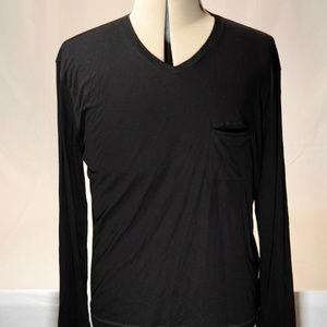 Giorgio Armani Men's Black Pullover. Size 58